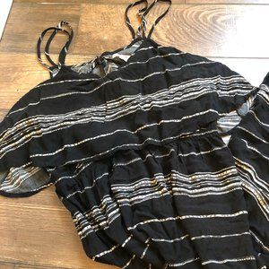 Black Sleeveless Maxi Dress